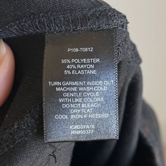 Sanctuary Anthropologie Beckton Plaid Leggings in Navy Multi Size XS - Picture 5 of 7